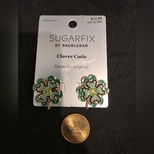Sugarfix Clover Cutie Earrings. NEW